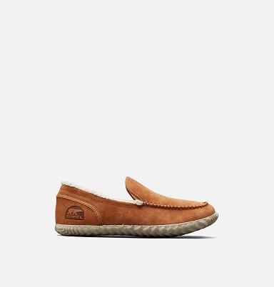Sorel Dude Moc Mens Shoes Brown - Slippers NZ8152643